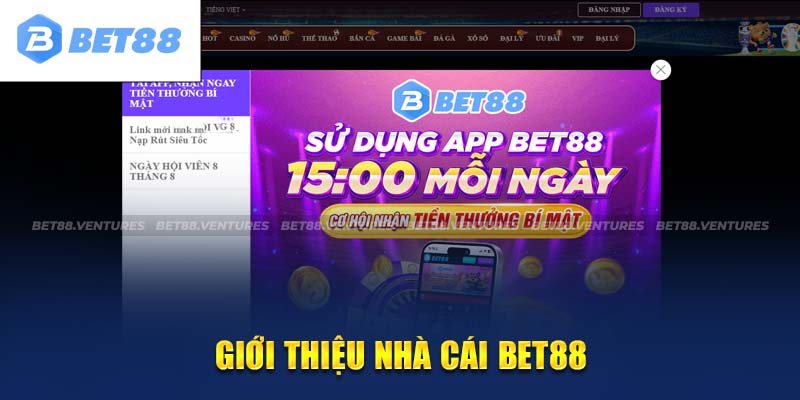 Giới thiệu tổng quát về BET88