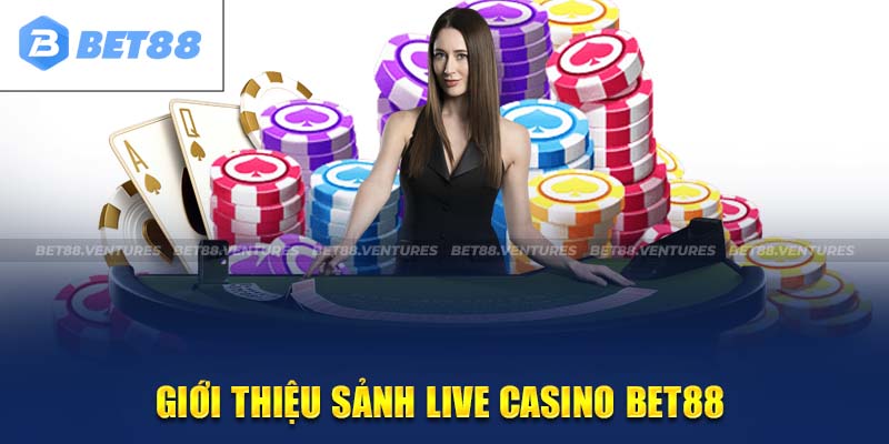 Giới thiệu về sảnh Live casino Bet88 